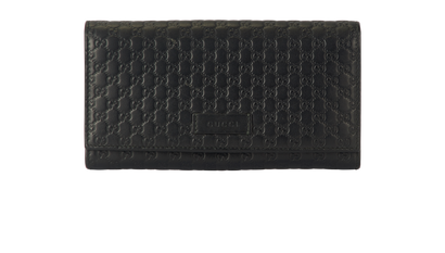 Gucci Microguccissima Continental Flap Wallet, front view